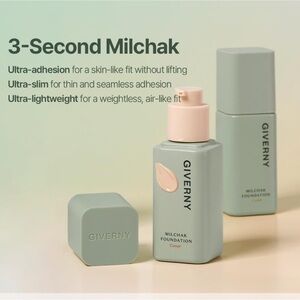 Giverny Milchak Cover Foundation (Color: 21C Cool Beige) KBeauty